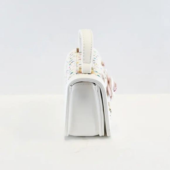 'Miss Honey Coco' White Purse - Picture 3 of 5